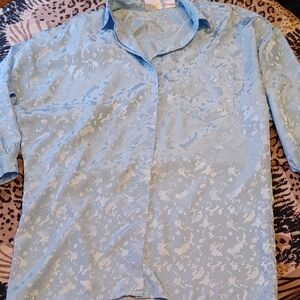 PJ Button-Up Shirt Sz Lg